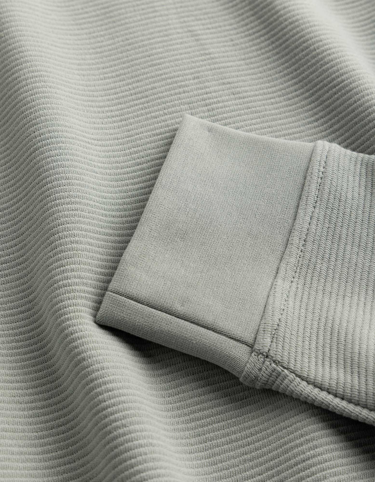 Langarmshirt - mit Struktur - Hellgr&uuml;n