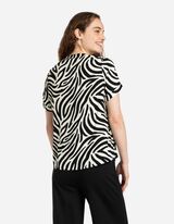 Bluza - LENZING&trade; ECOVERO&trade; - crno