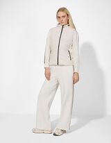 Steppweste - Steppn&auml;hte - wei&szlig;