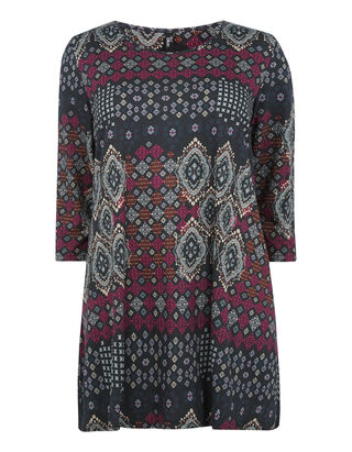 Damen Shirt mit Ornamentmuster