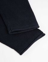 Pulóver - Feltekeredett szélű - sotetkek