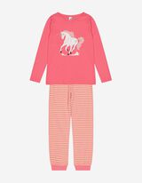 Pigiama completo (felpa + pantaloni) - Stampa - rosa fucsia