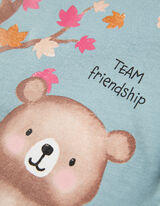 Hossz&uacute; ujj&uacute; felső - El&uuml;lső nyomtat&aacute;s - vilagoskek