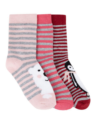 M&auml;dchen Thermo-Socken im 3er-Pack