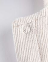 Kalhoty s laclem - Normální délka - bílá