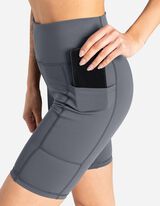 Šortai - „Soft-Touch“ - tamsiai pilkas