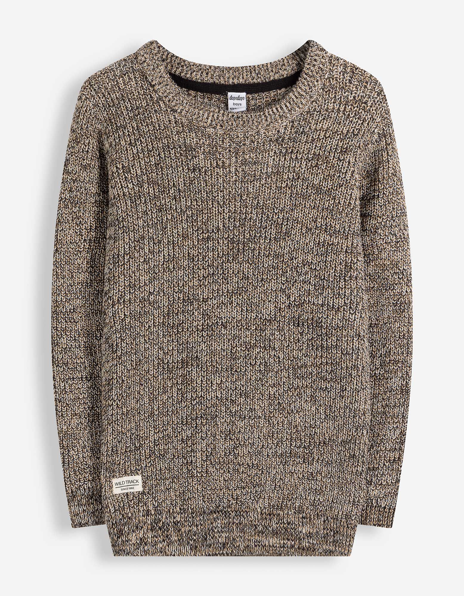 Pullover - Baumwolle - Taupe