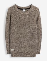 Pullover - Baumwolle - Taupe