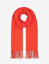 Foulard - Effetto lana - rosso