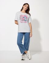 Tričko - Lilo a Stitch - biely