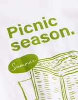 T-Shirt - Print - wei&szlig;