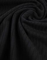 Marškinėliai - Pažemintos rankovės - juodas