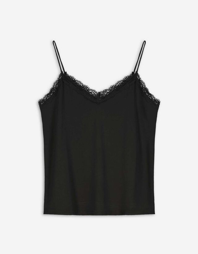 Top - Vestibilità comoda - nero