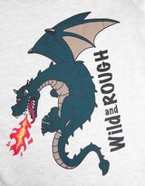 Hosszú ujjú felső - Nyomott minta - bézs