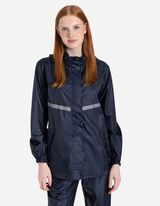 Kurtka przeciwdeszczowa - odporny słup wody - ciemny niebieski