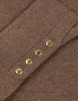 Maglione - Collo dolcevita - marrone