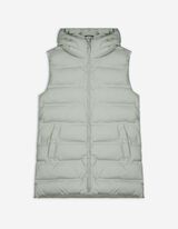 Vestă matlasată - Oversized Fit - Verde