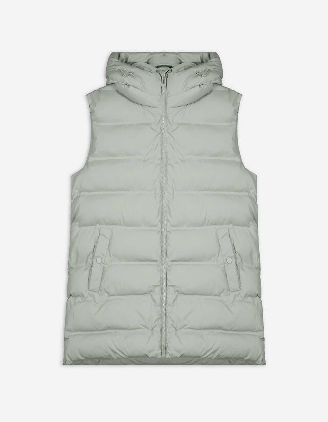 Vestă matlasată - Oversized Fit - Verde