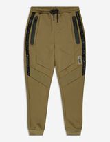 Pantaloni da jogging - Coulisse ad altezza della vita - marrone scuro