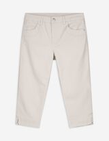 Caprihose - Twill - weiß