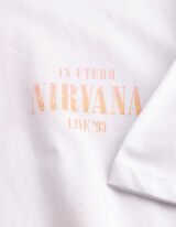 T-Shirt - Nirvana - wei&szlig;