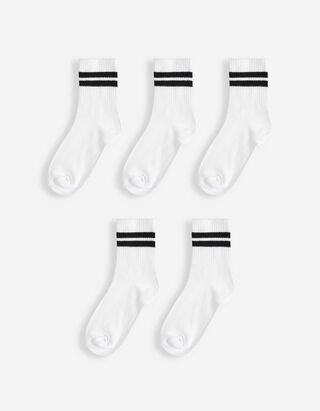 Tennissocken - 5er-Pack