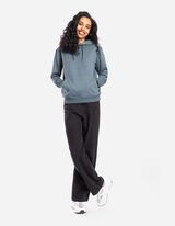 Hoodie - Kangurutasche - türkis