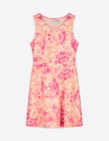 Kleid - Batikmuster - rosa
