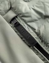 Jacke - Stehkragen - dunkelgrün