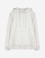 Hoodie - Kapuze - hellgrau