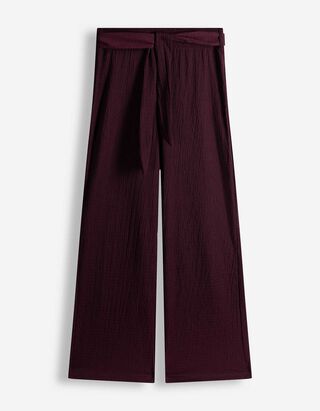 Hose - Bindeg&uuml;rtel - Lila