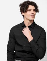 Hemd - bügelleicht - schwarz