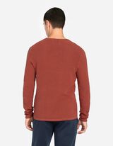 Pulover - Finisaje rulate - Rosu