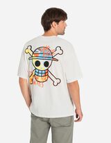 Majica kratkih rukava - Štampanje pozadi - bela