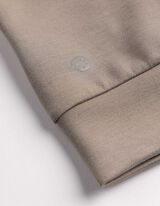 Sweatvest - Modaal - wit