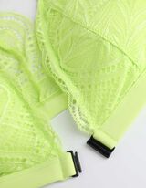 Bustier - Uitneembare cups - lichtgroen