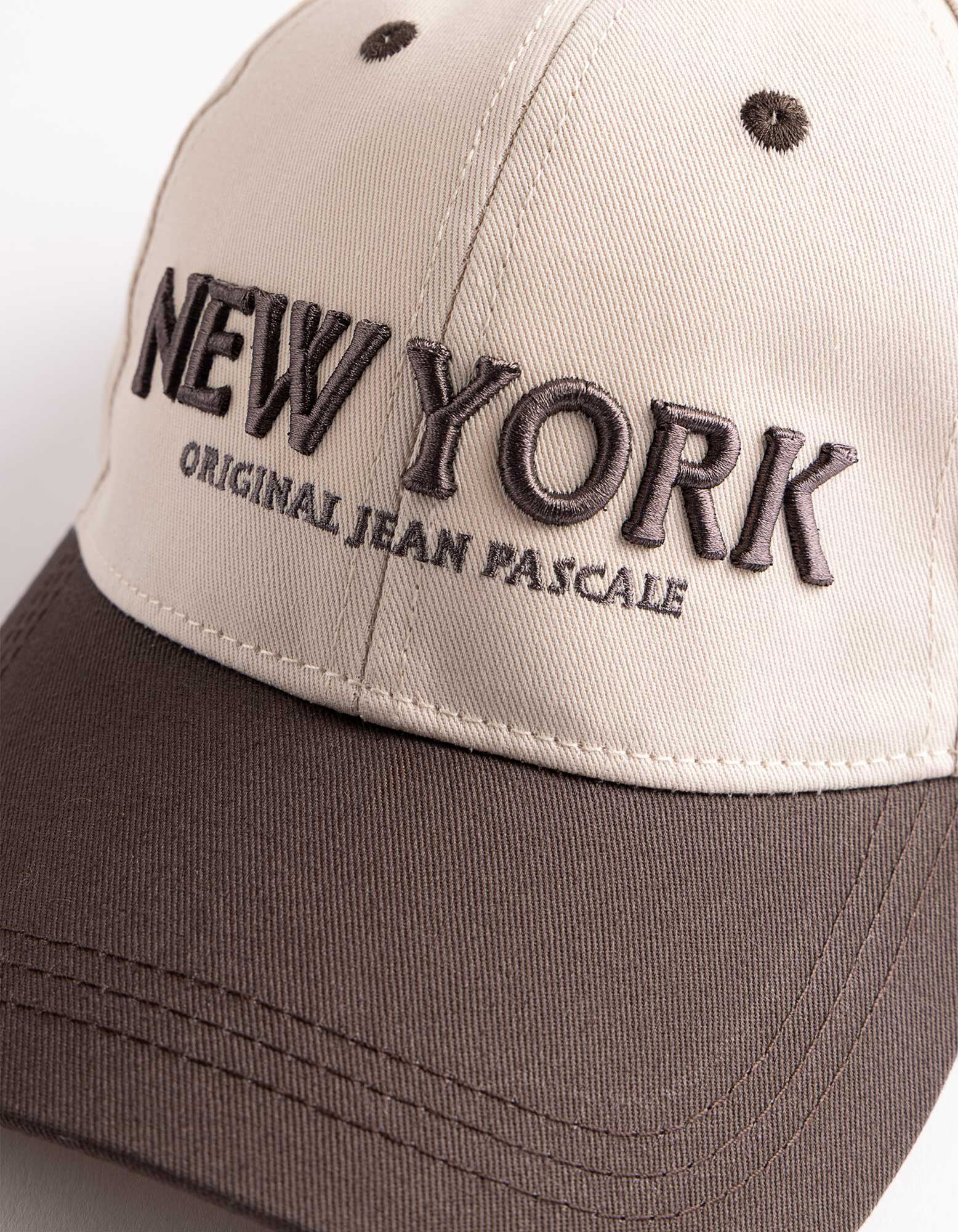 Basecap - Mehrfarbiges Design - Dunkelgrau