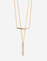 Kette - 2er-Pack - Goldfarben