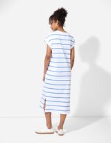 Abito - Righe - bianco