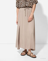 sp&oacute;dnica midi - rozcięcie z boku - bez