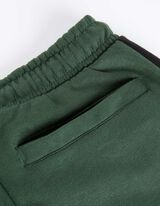 spodnie joggingowe - troczek na dole - zielony
