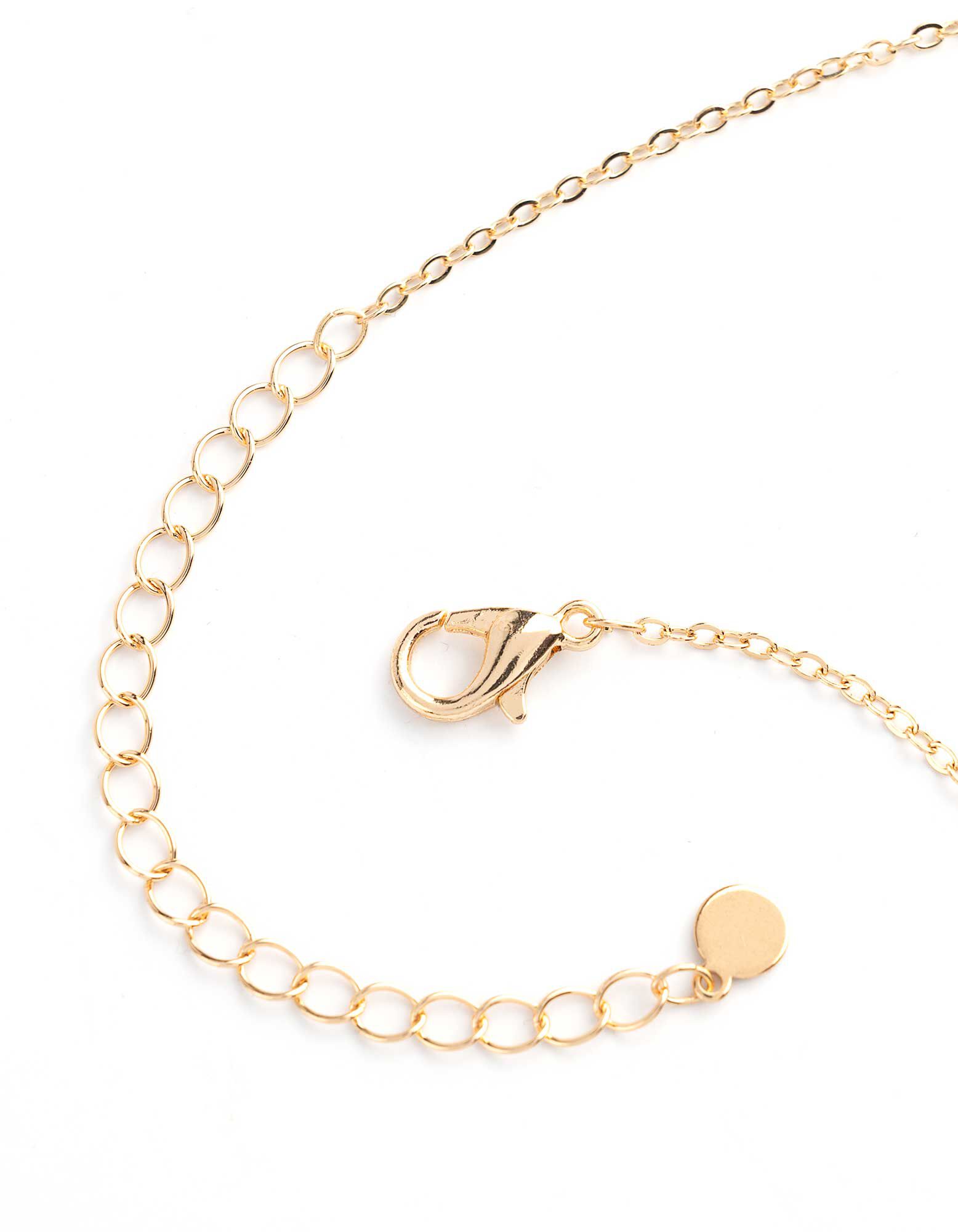 Kette - Anh&auml;nger - Goldfarben