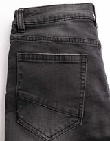 Jeansshorts - black denim - schwarz