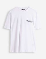 T-Shirt - R&uuml;ckenprint - wei&szlig;