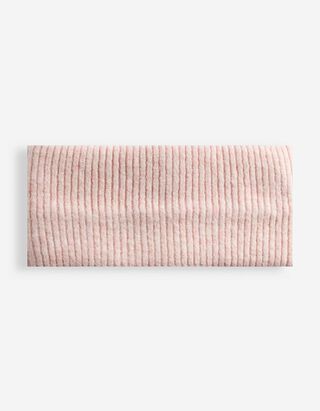 Hoofdband - Ribtricot - Lichtroze