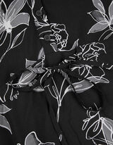 Umstandskleid - Tunnelzug am Saum - schwarz