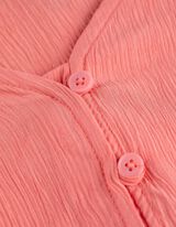 Blusenshirt - Volants - pink