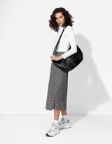 Borsa a mano - Similpelle - nero