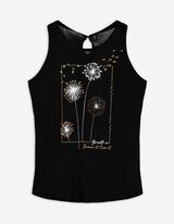 Cropped Shirt - schwarz