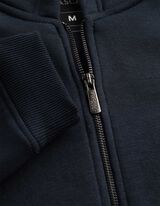 Sweatjacke - Oversized Fit - Dunkelblau
